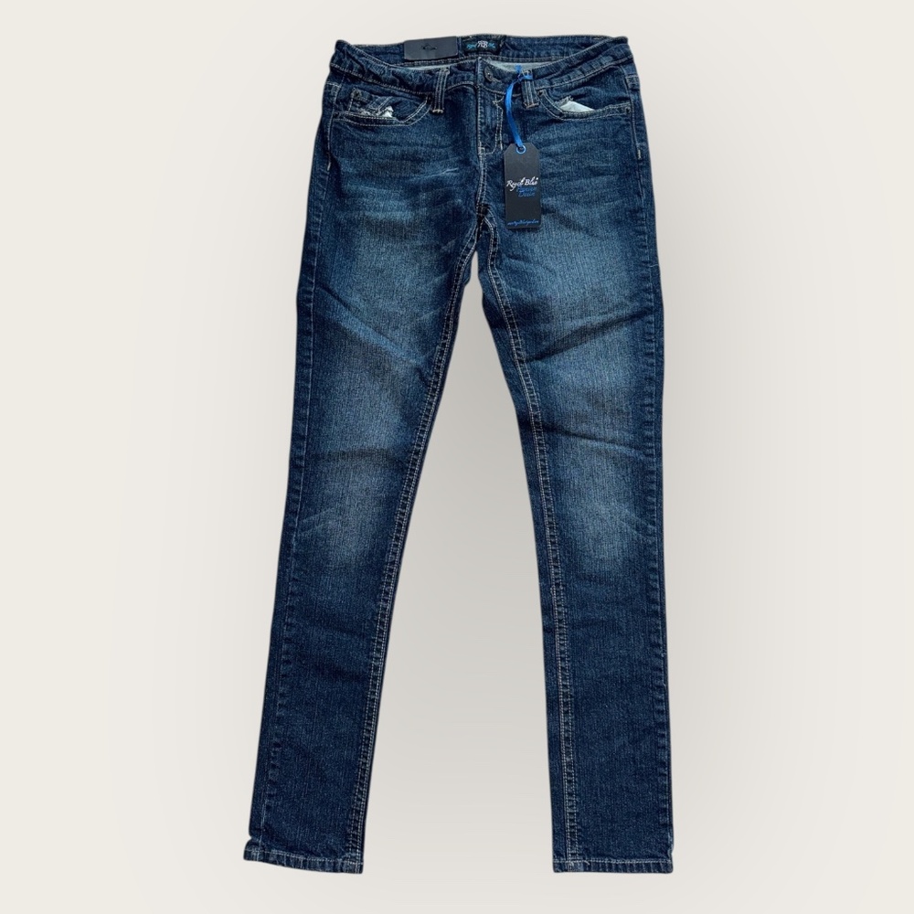 Brand Royal Blue Jeans. Size 9x32. Color Blue Denim.